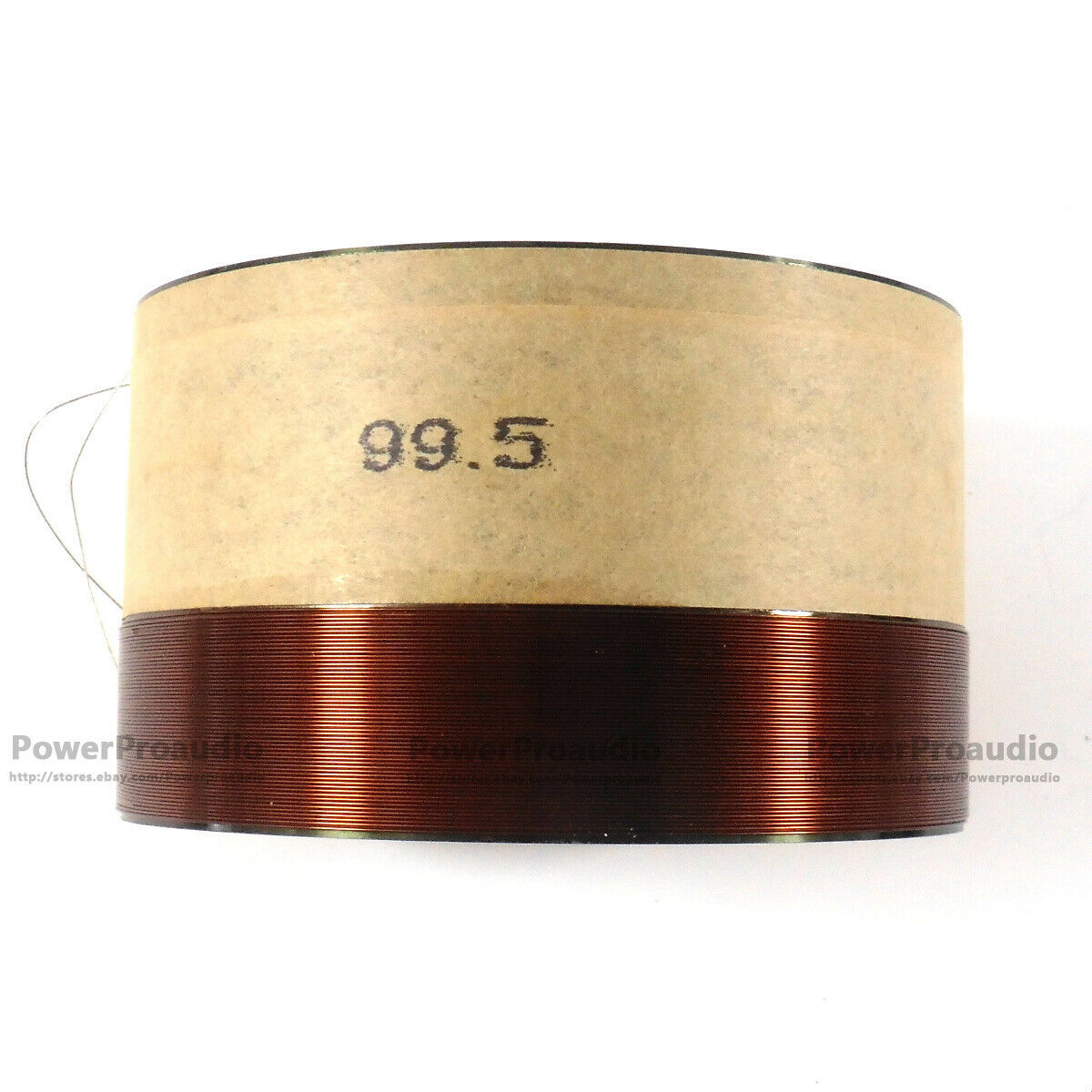 4pcs /Lot 99.5mm Voice coil Copper wire  8 Ohm For Loudspeaker Repair Tweeter