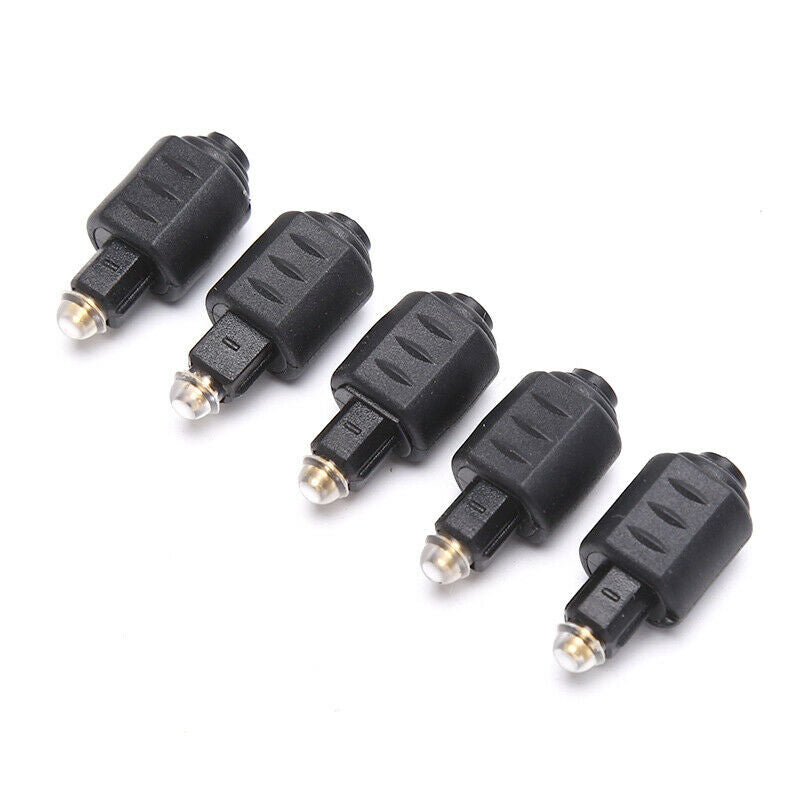 Mini Optical Audio Adapter 3.5MM Female Jack To Digital Male Plug for Amp.l8