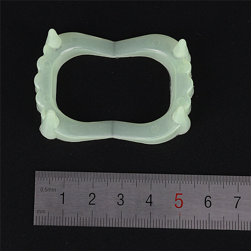 10*Halloween Holiday Party Vampire Luminous False Teeth Tooth Denture Cost.l8