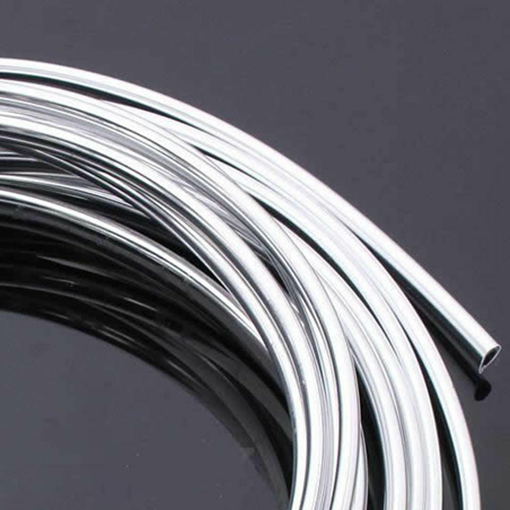 Chrome Moulding Trim Strip Car Auto Door Edge Scratch Guard Protector Cover15M