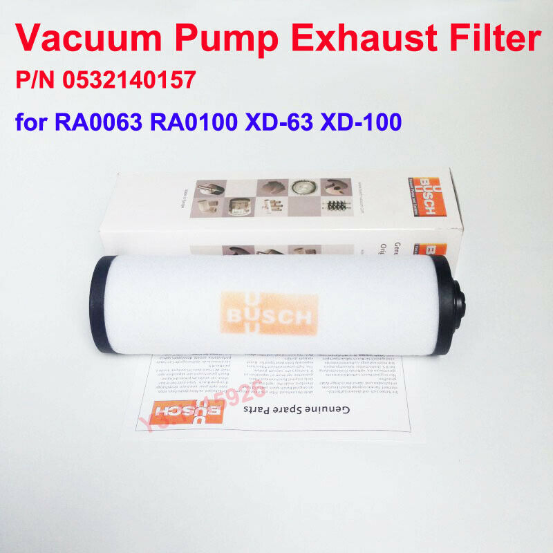 Vacuum Pump Exhaust Filter P/N 0532140157 Busch For RA0063 RA0100 XD-63 XD-100