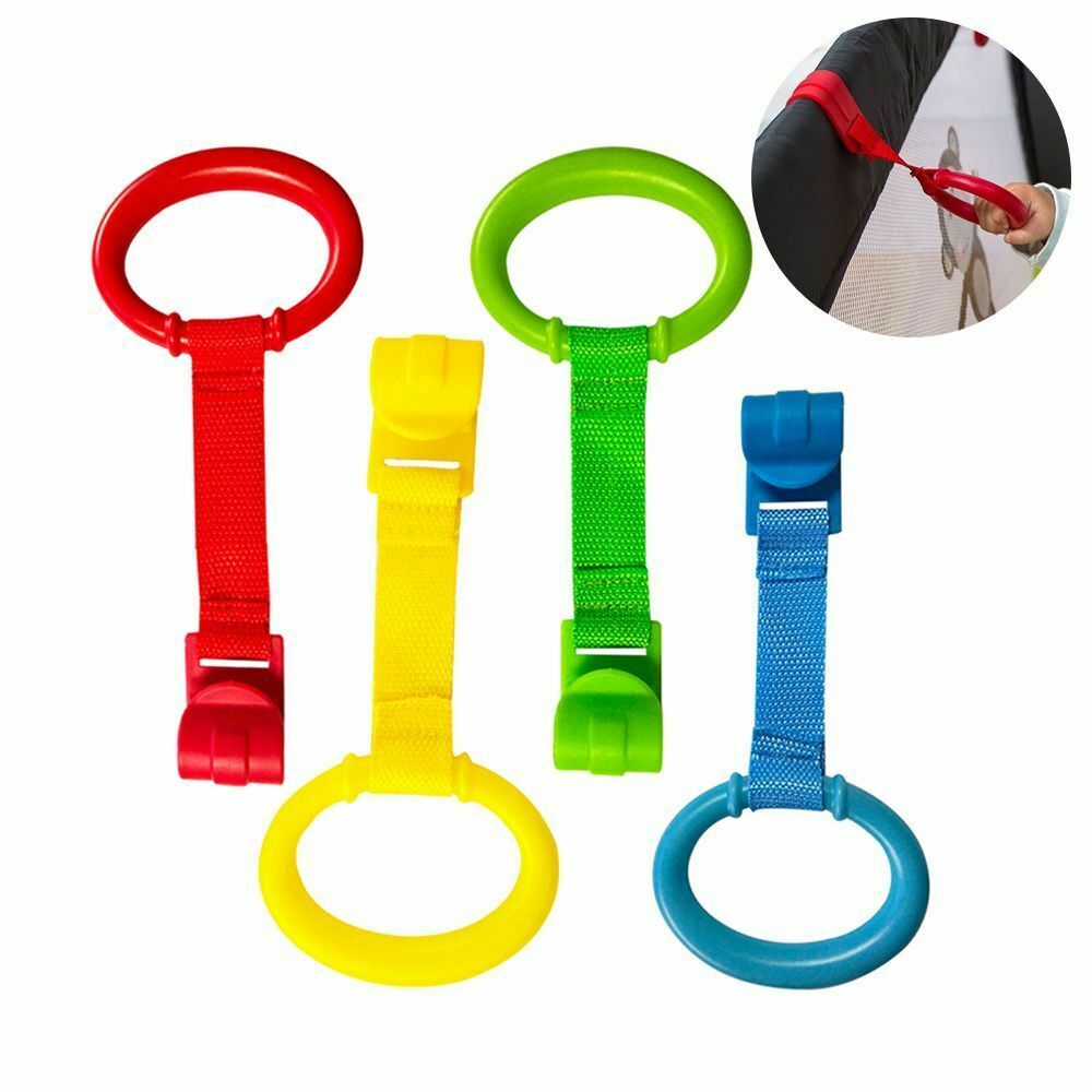 Stand Pendants Hanging Ring For  Playpen Pull Ring Baby Crib Hook Baby Toys