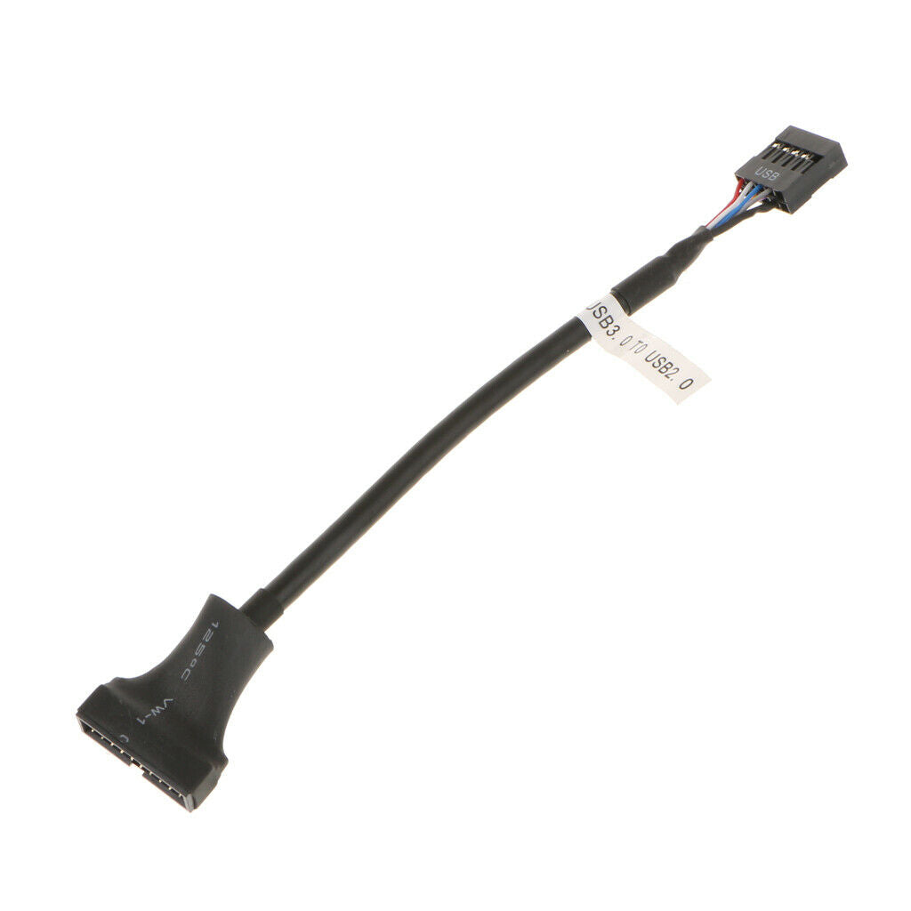 High Speed USB3.0 20-Pin To USB2.0 On The Motherboard 9-Pin Cable Connector