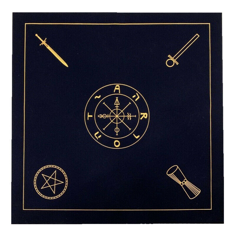 Altar Tarot Cards Cloth Tablecloth Divination Wicca Props Velvet Portable Sack
