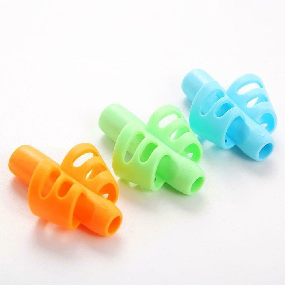 3pcs Kids Writing Pencil Holder Learning Pen Aid Grip Posture Correction Tool