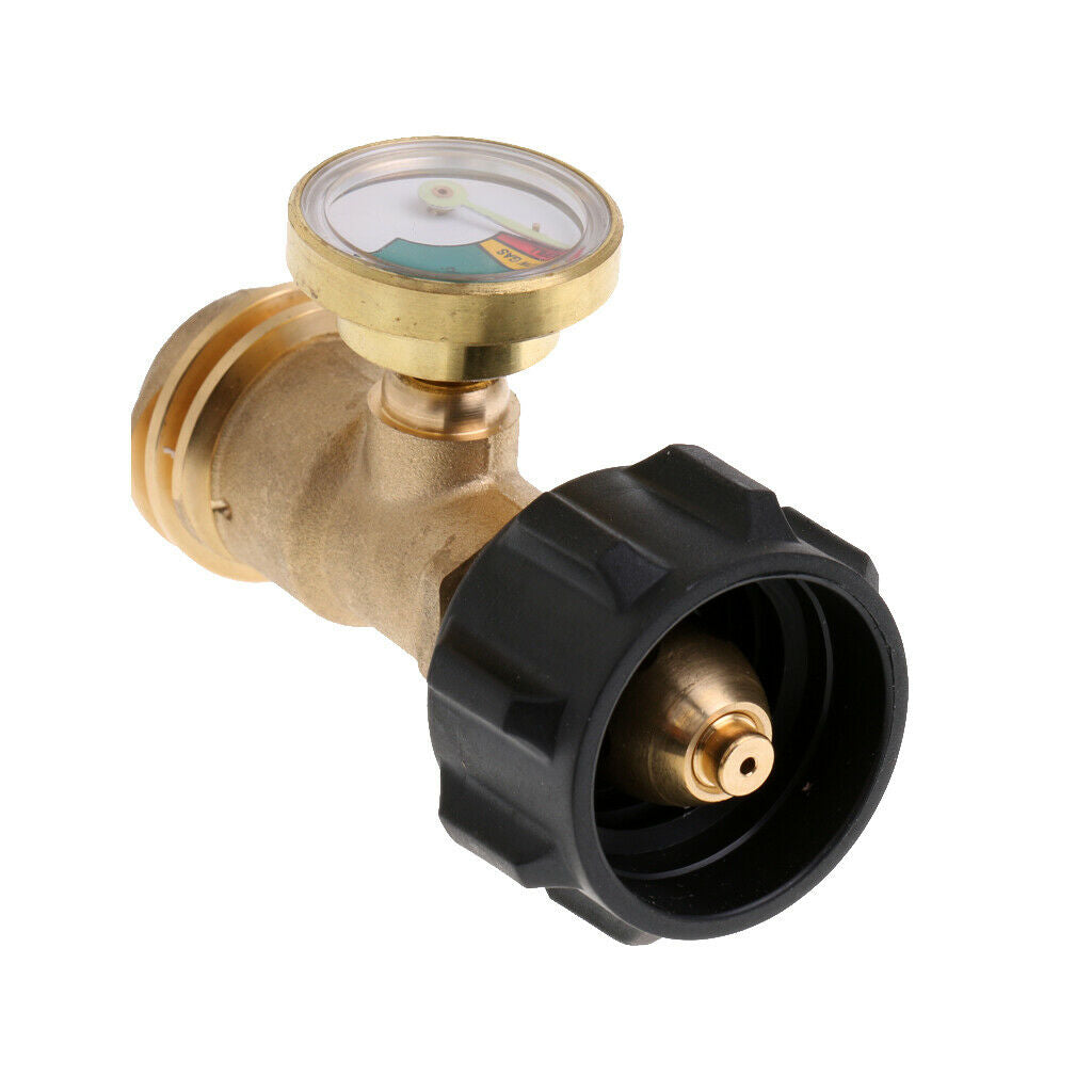 Universal Propane Tank Gauge Level Indicator Leak Detector Gas Pressure Meter,