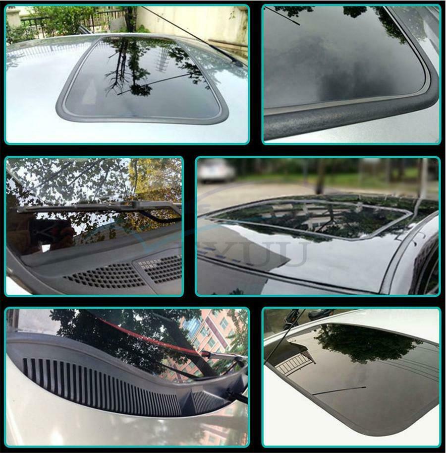 5M Car Windshield Sealant Sunroof Triangular Window Sealed Strips Rubber Sealing
