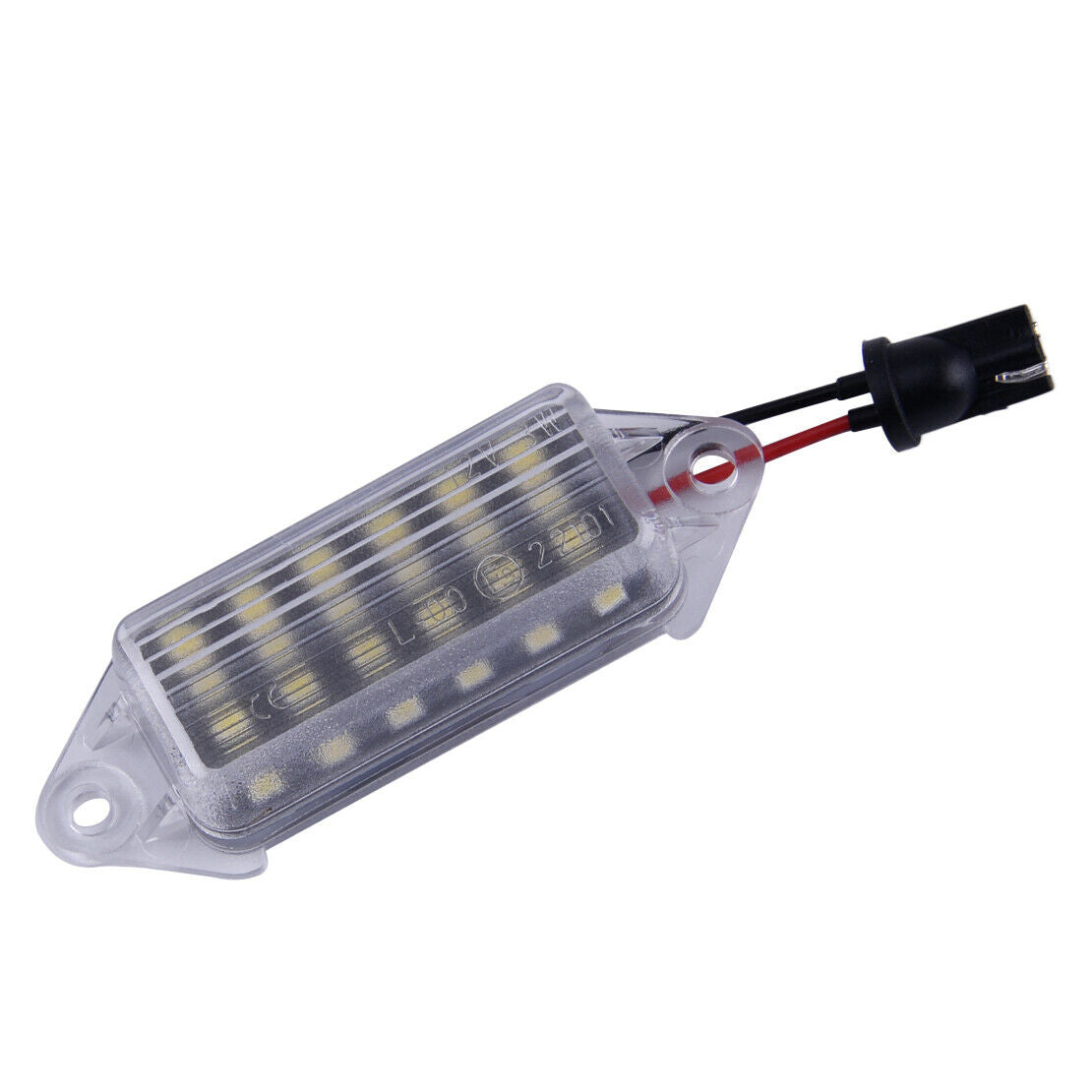 2pcs 18-LED White Number License Plate Light Fit for Mitsubishi Lancer 03-17 as