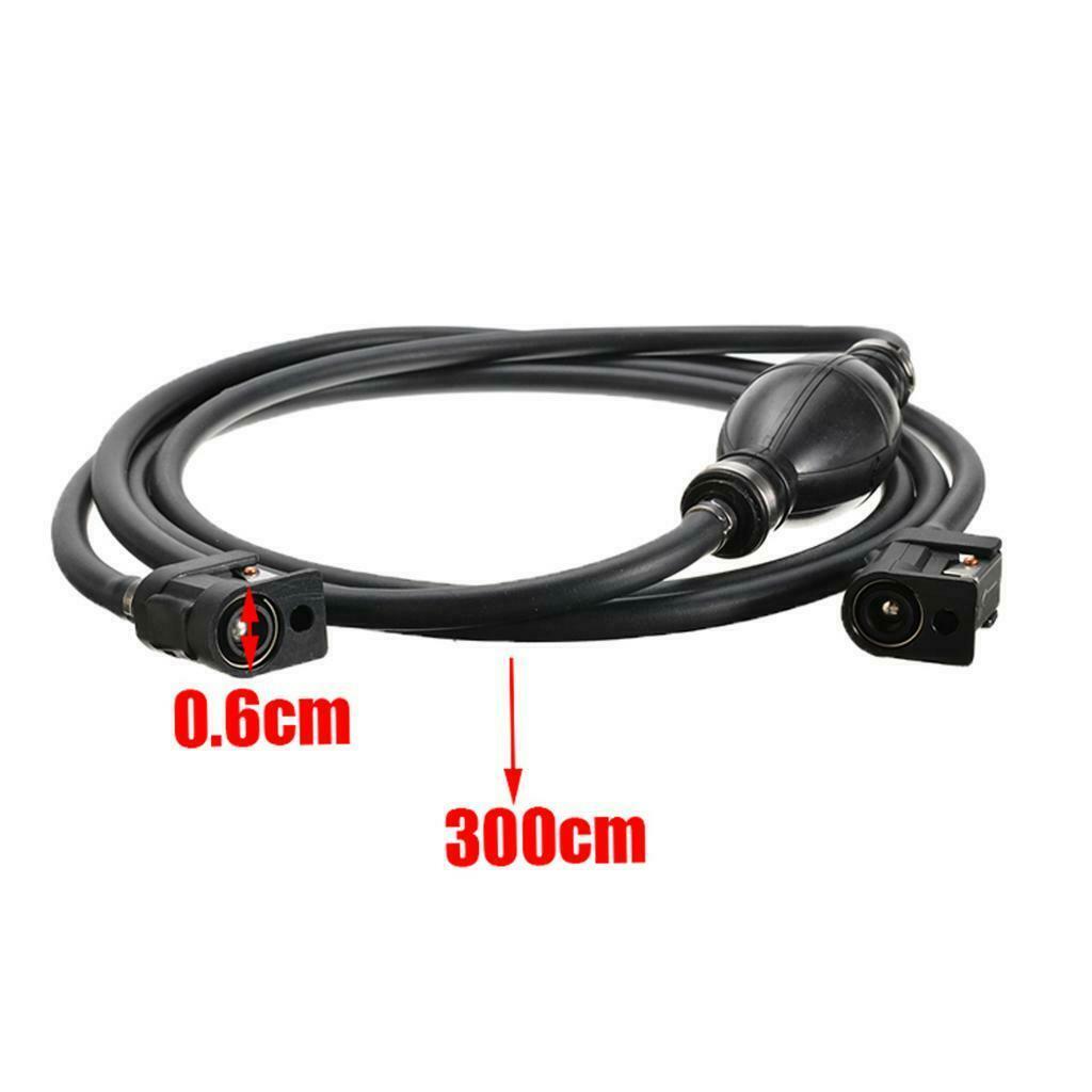 Fuel Line Hose Primer Bulb Tank Connector for Yamaha Mariner Outboard Motor