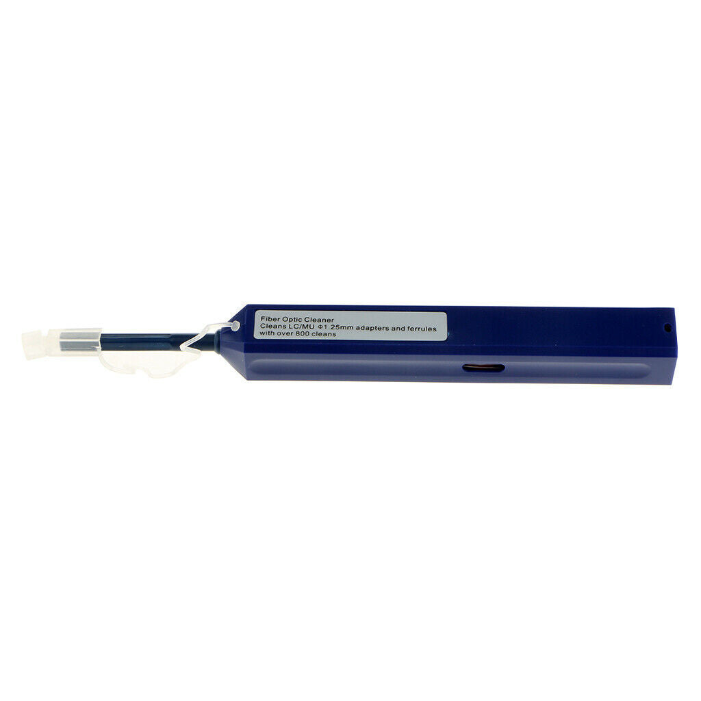 2Pcs One-Click Fiber Optic Cleaning for LC/MU 1.25mm Fiber Clean Pen