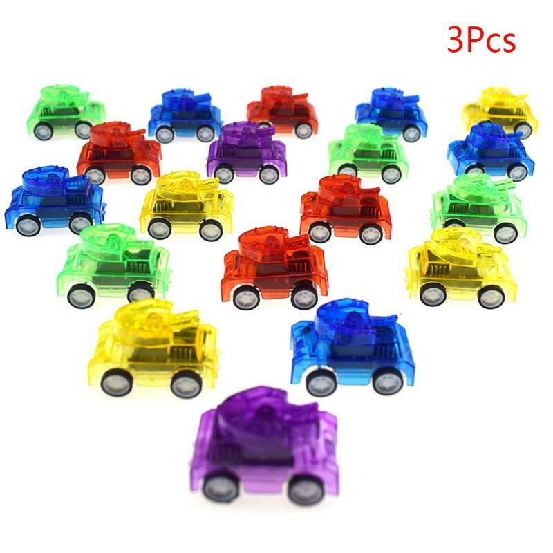 Transparent Mini Candy Color Pull Back Car for Kids Toddlers Birthday Party