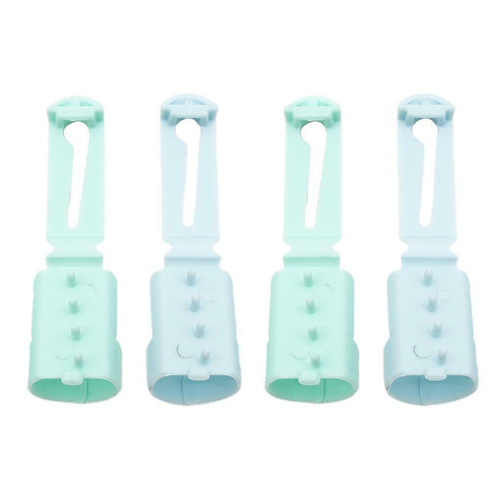4 Pcs Finger Thimble Yarn Stranding Guide, Finger Holder Knitting Thimble, Yarn