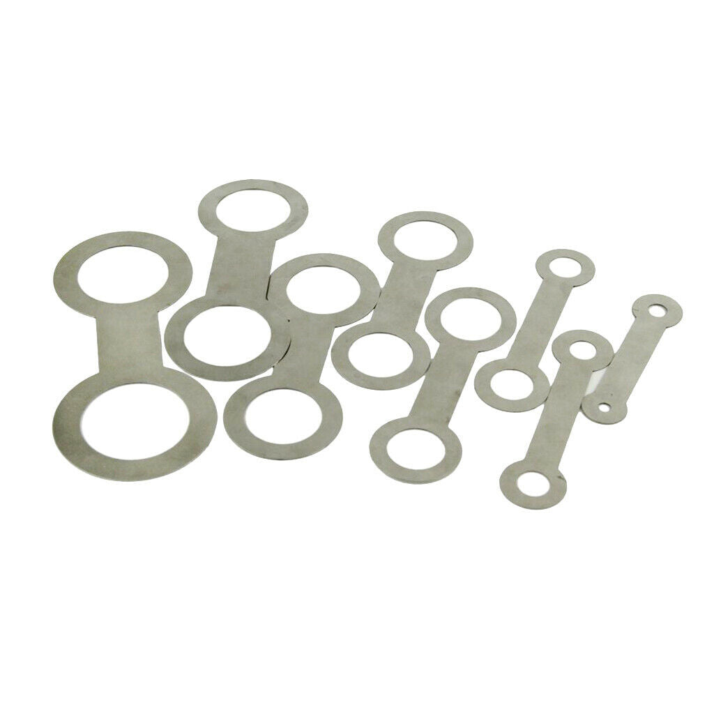8pcs Stainless Saxophone Pads Repair Kit Sax Woodwind Tools Parts Replacement