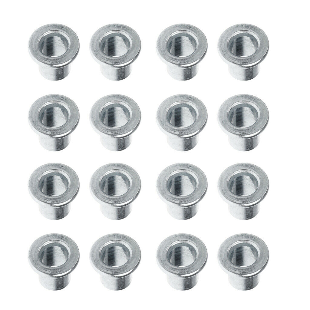 16 X Iron Inline Skating Wheels Bearing Spacers