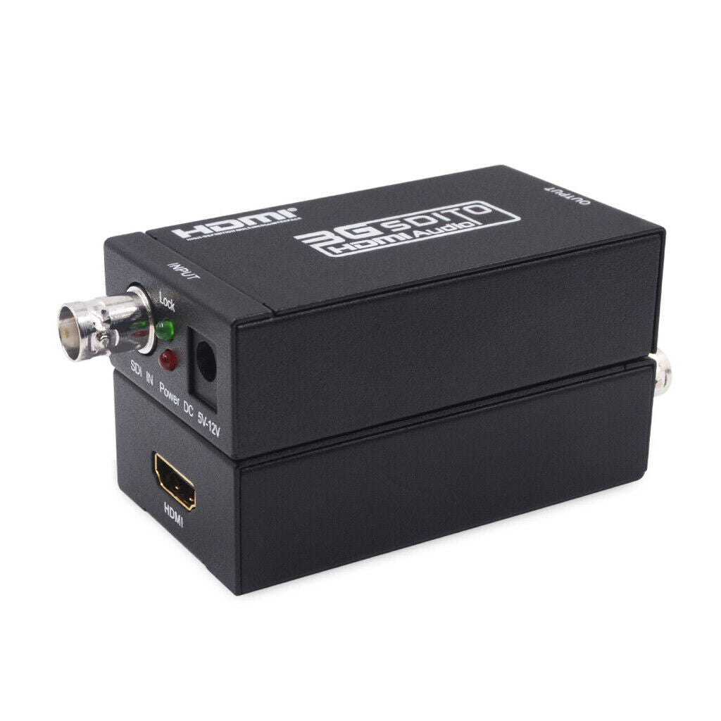 1080P SD-SDI HD-SDI 3G-SDI To HDMI Video Audio Converter For HDTV TV Camera