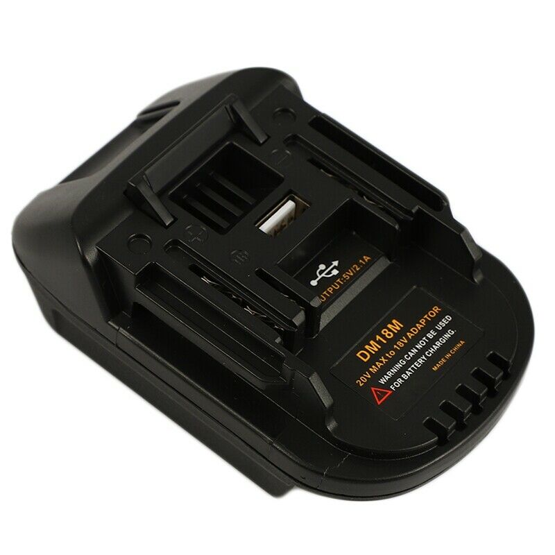 20V To 18V Battery Conversion Dm18M Li-Ion Charger Tool Adapter For Makita Bl1I3