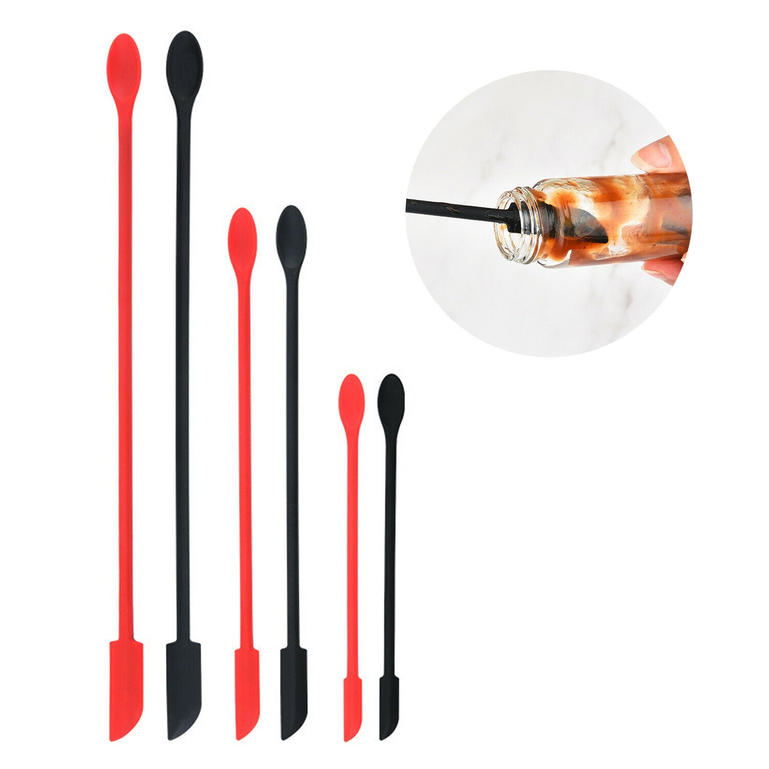 Kitchen Spatula Flexible Beauty Scraper Makeup Brushes Beauty Tools Face Brush