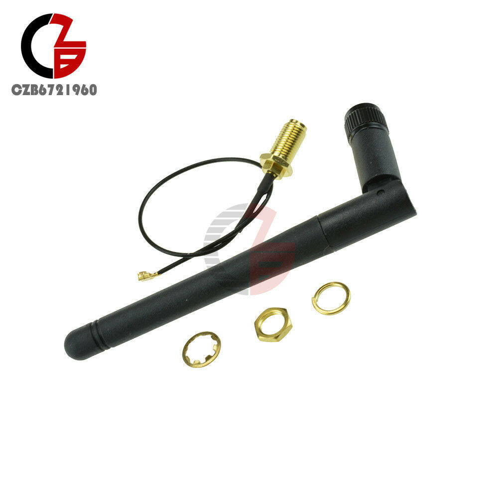 10PCS 2.4G Wireless SMA Antenna 2dB 2.5dB Gain for NRF24L01+ PA CC2500 Module