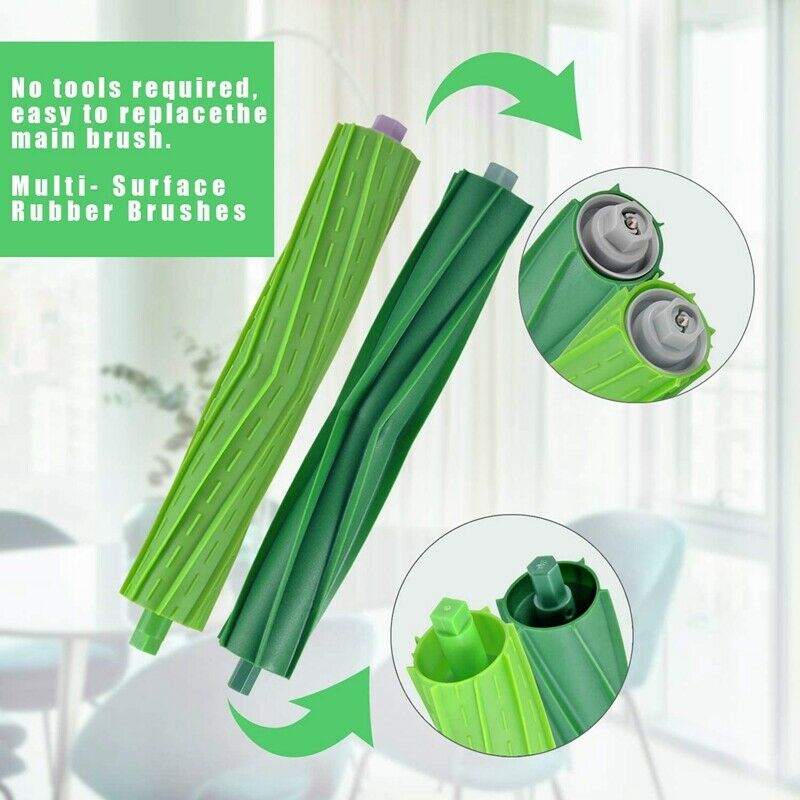 21PCS Rolling Brush Hepa Filter Side Brush for IRobot Roomba I7 E5 E6 I SeriP5M7