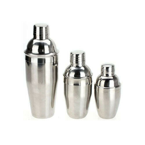 Stainless Steel Cocktail Bartender Shaker Drink Mixer Bar Set Kit - 750ml R6D1D1