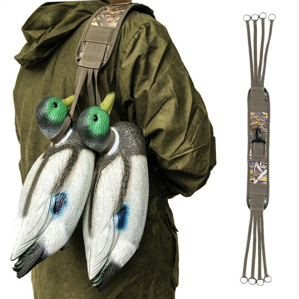 Padded Oxford Durable Shooting Game Carrier Goose Bird Decoy Bag Camouflage