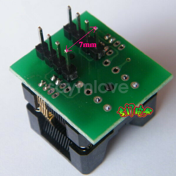 New TSSOP8 To DIP8 Programmer Universal Converter Adapter Socket