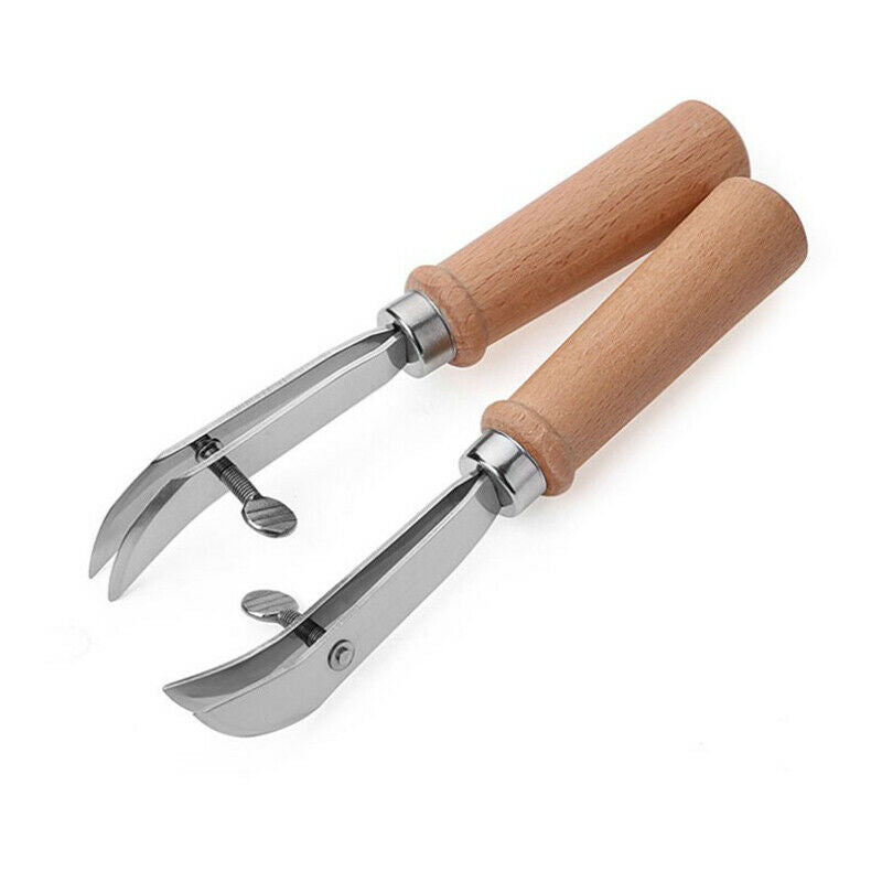 1pc Leather Tools Adjustable Cutter DIY Handmade Leather Crimper  Edge Ho.l8
