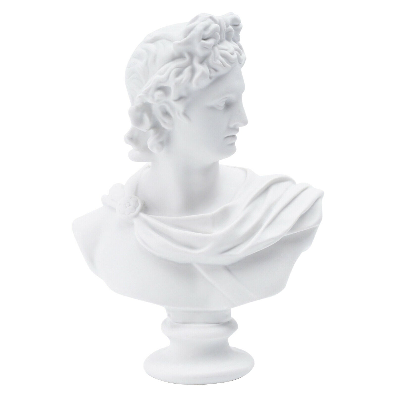 God of Sun Apollo Head Statue Europe Sketch Sculpture Handicraft Collection