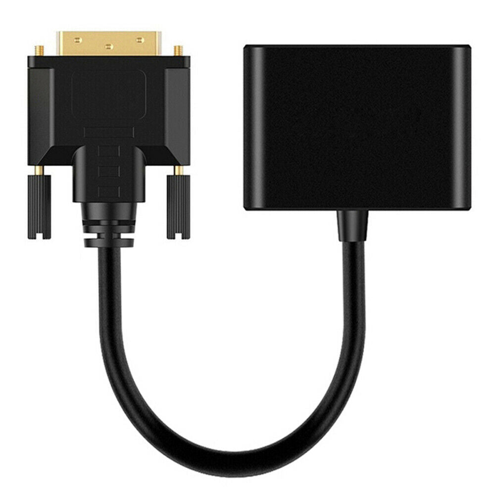 DVI to HDMI VGA Adapter Converter Support HDMI VGA Output Simultaneously