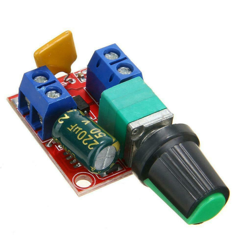 3~35V 12V 24V Led Fan Dimmer 5A Pwm Dc Motor Speed Controller Adjustable Switch