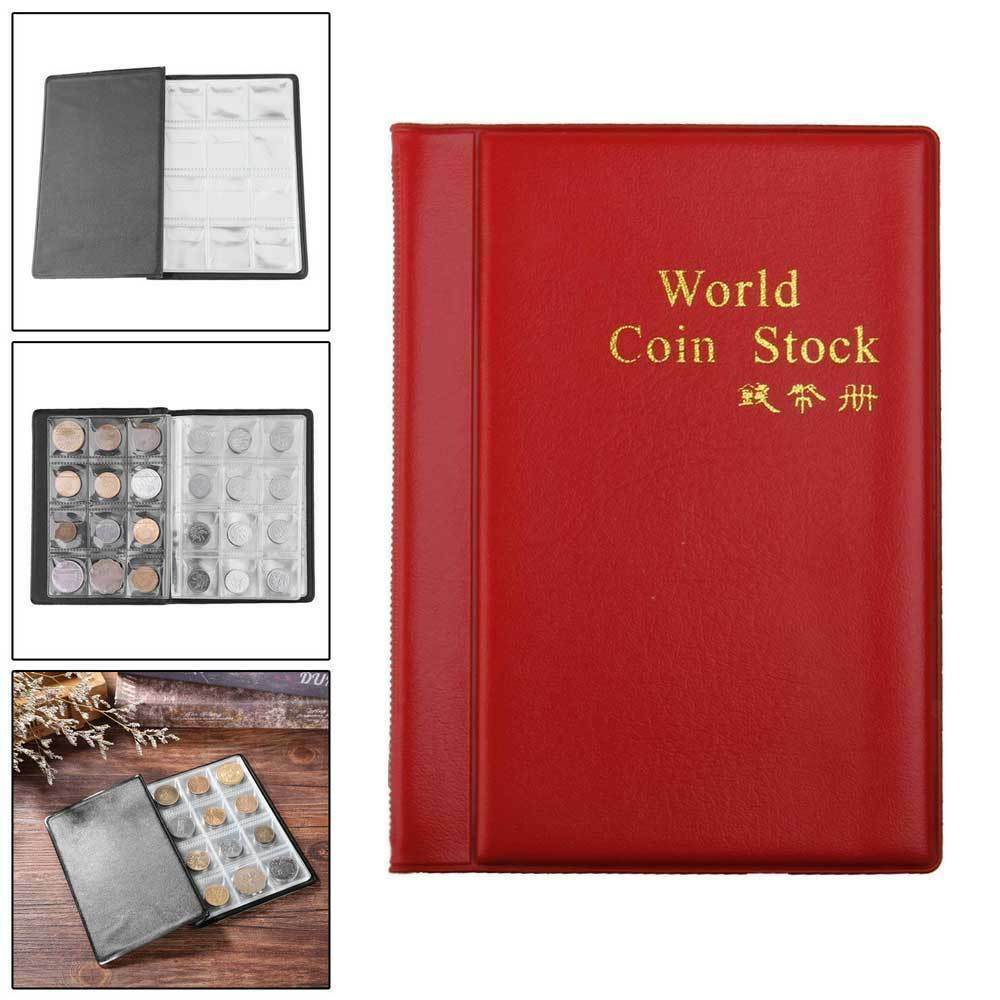 3x Mini Coin Storage Album Book Specie Money Medallions Collection Holder