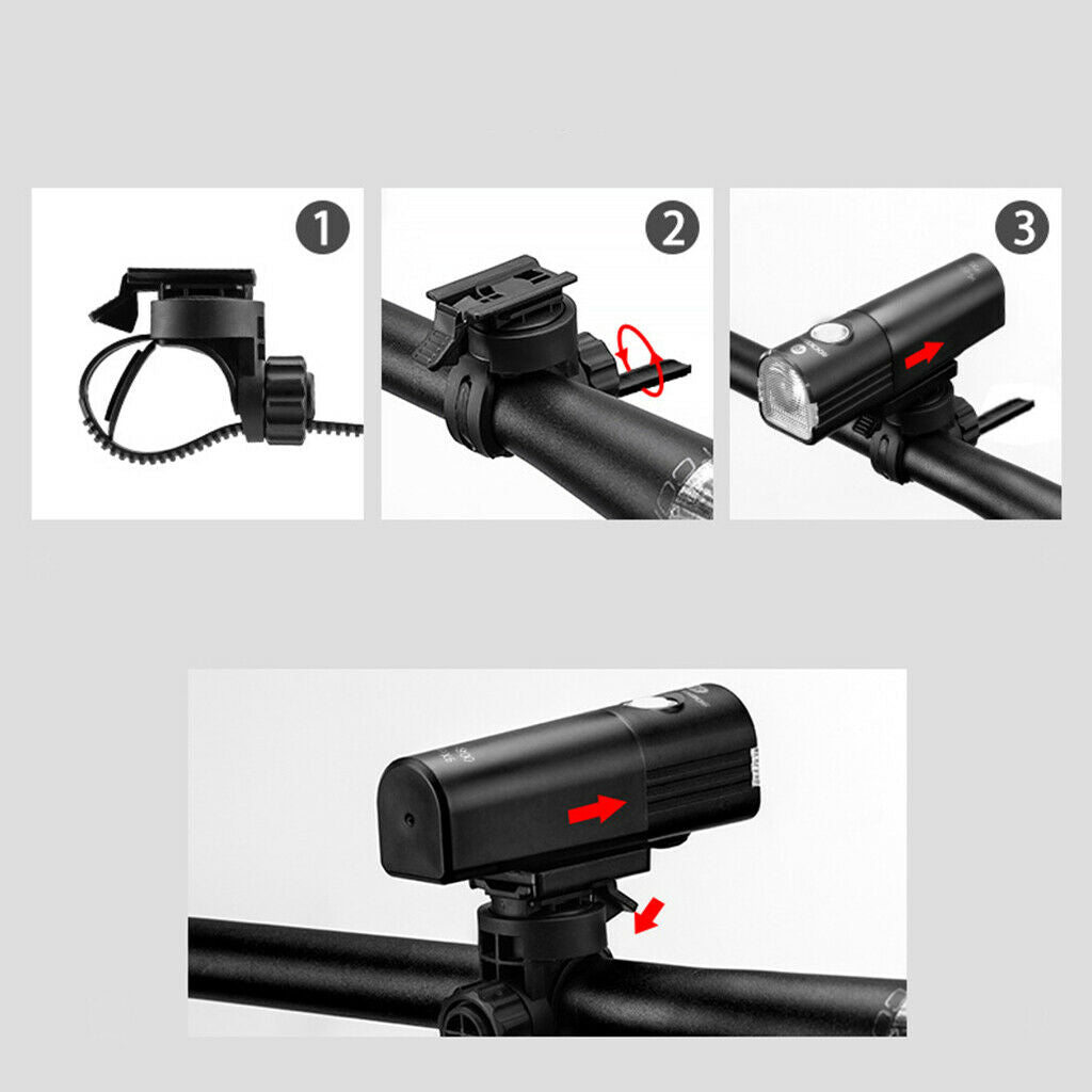 Super Bright Zoomable Mountain Road Flashlight Cycling Hiking Torch Lights