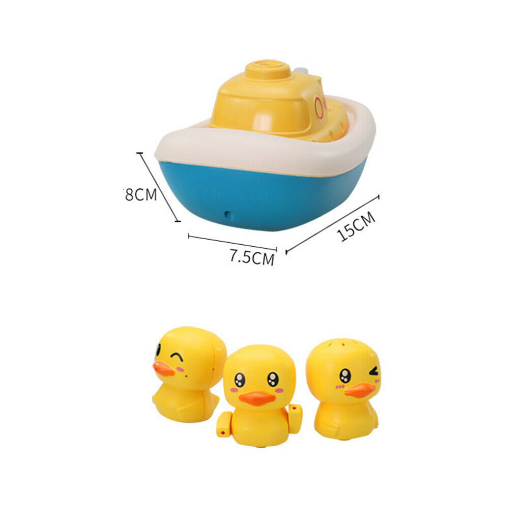 Duck Water Spray Baby Bathtub Shower Head Toys Birthday Gifts for Toddlers