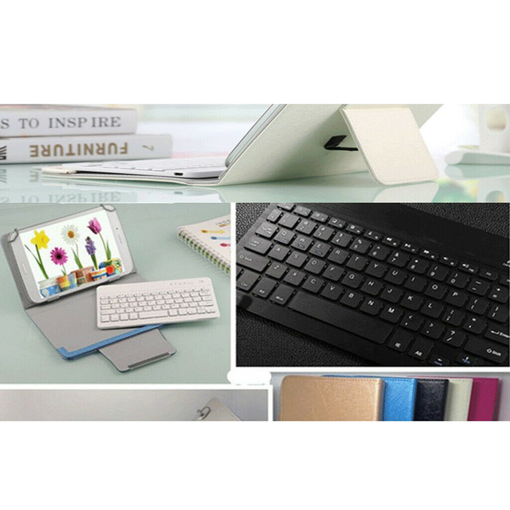 Wireless Keyboard and Case Which Protect Tablet from Bumps Shock & Scratches
