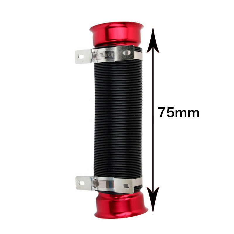 Autos Cold Air Intake Duct Turbo Piping Tube 3" Inlet Flexible Adjustable Hose