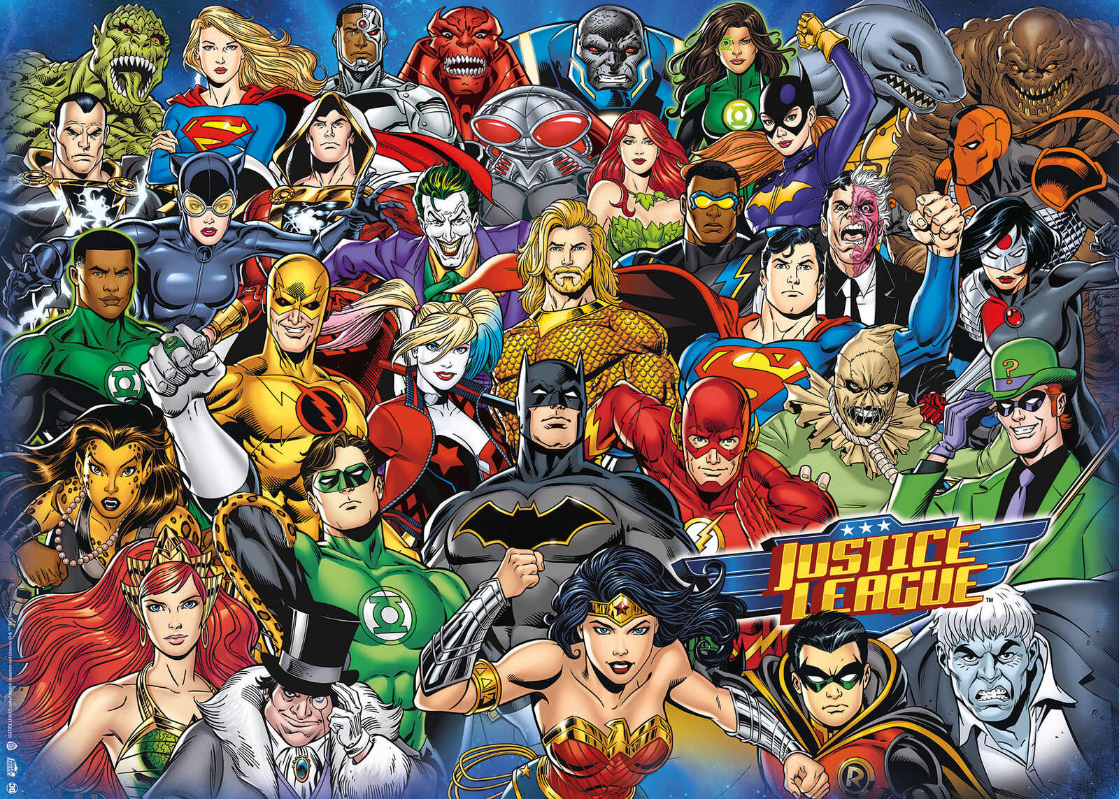 16884 Ravensburger DC Comics - Justice League Jigsaw Puzzle 1000 Pieces Age 12 Y