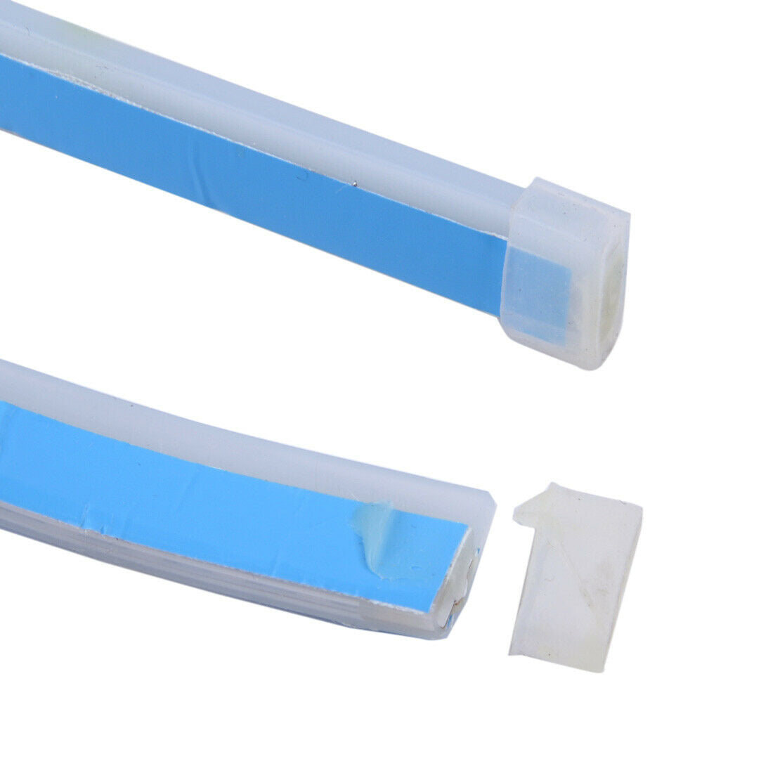 2pcs 30cm Sequential Flexible DRL Turn Signal LED Strip Light Lamp Headlight as