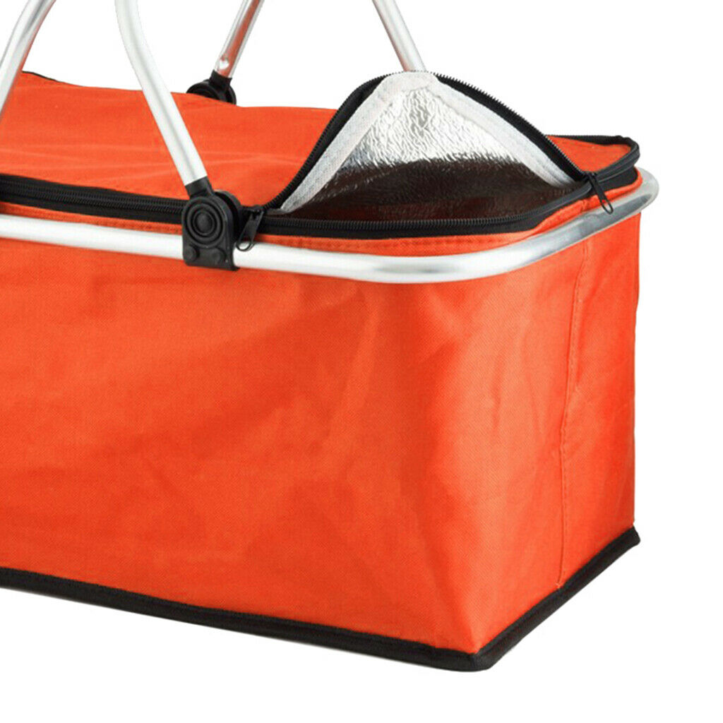 Large Cooling Cooler Cool Bag Box Picnic Camping Food Ice Drink Lunch Containers