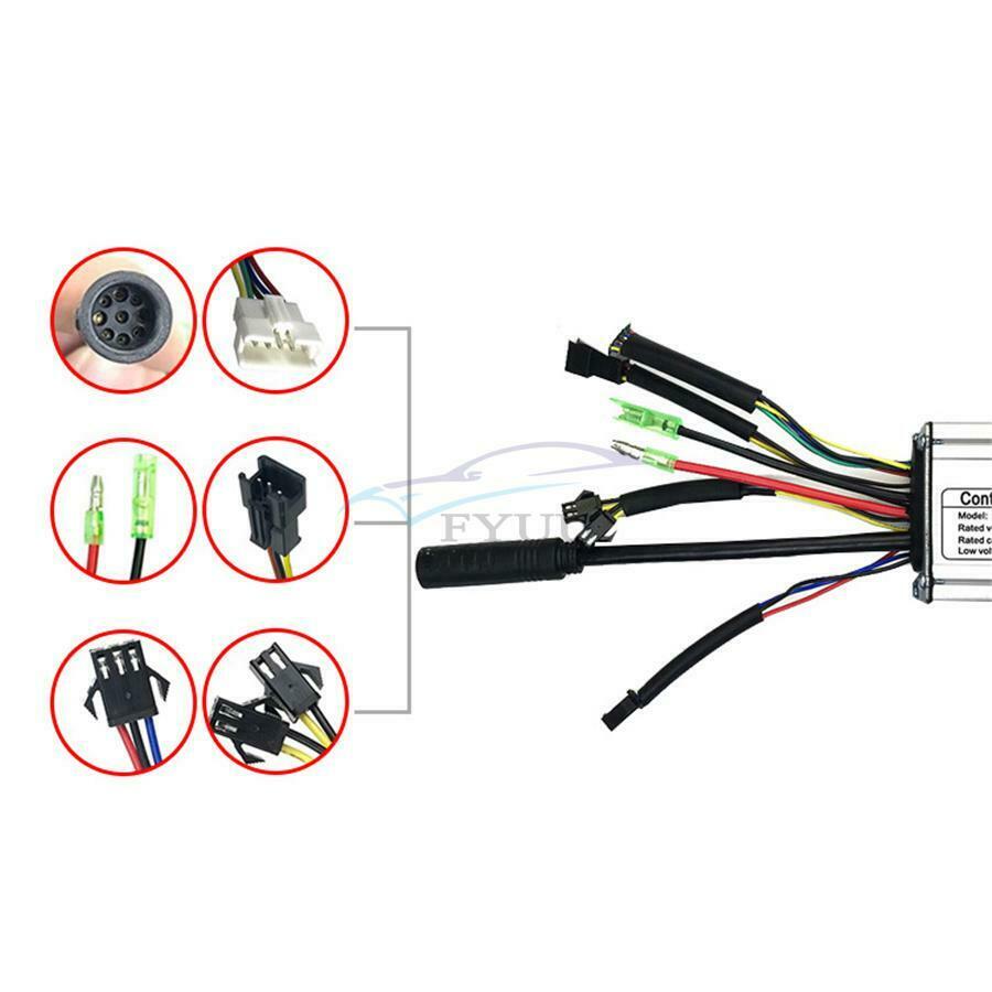 1 Set DC 36V/48V 8cm×5.2cm×3cm Electric Bicycle Controller Parts For KT Display