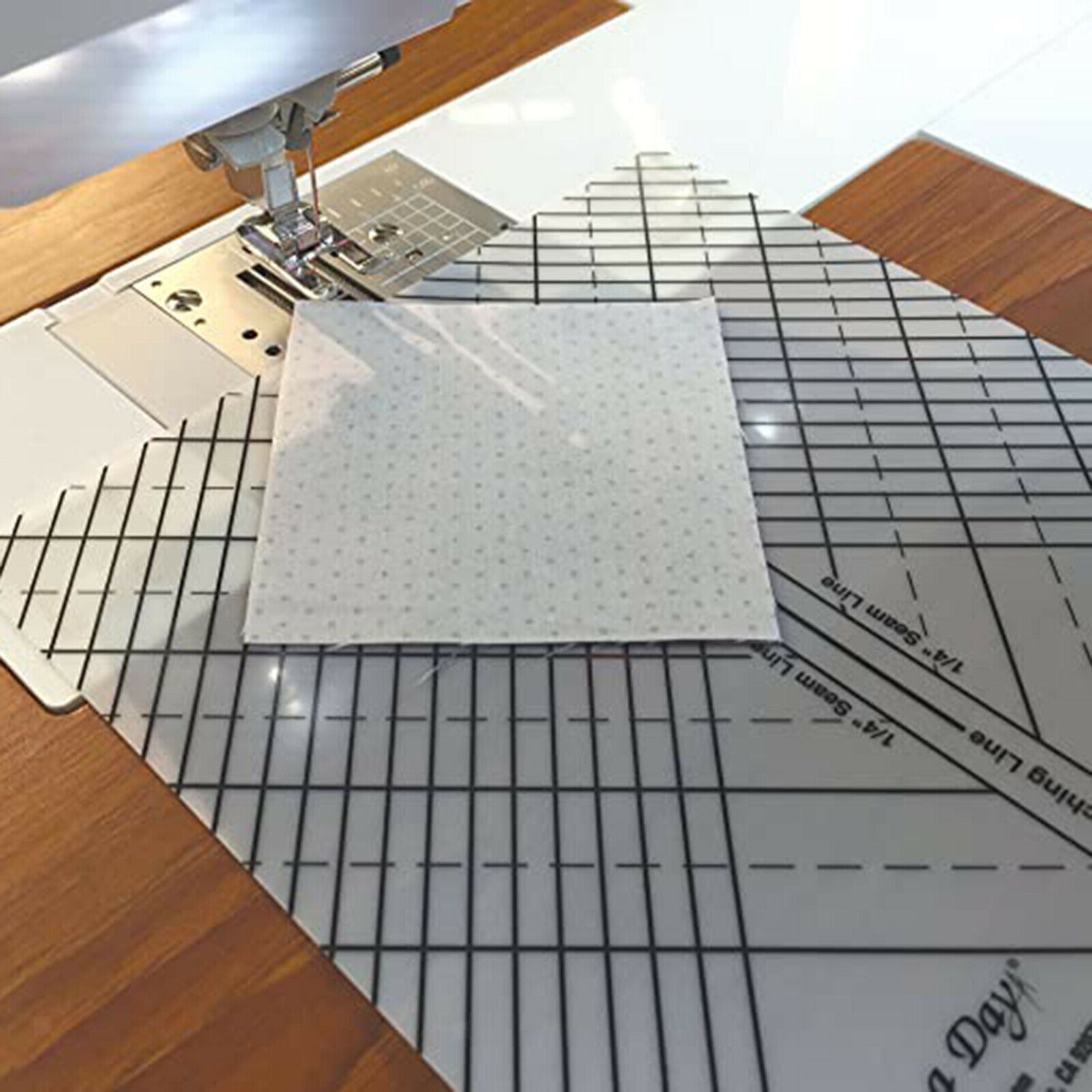 Durable Sew Straight Ruler Templates Quilters Tool Quilting Pathcwork Craft