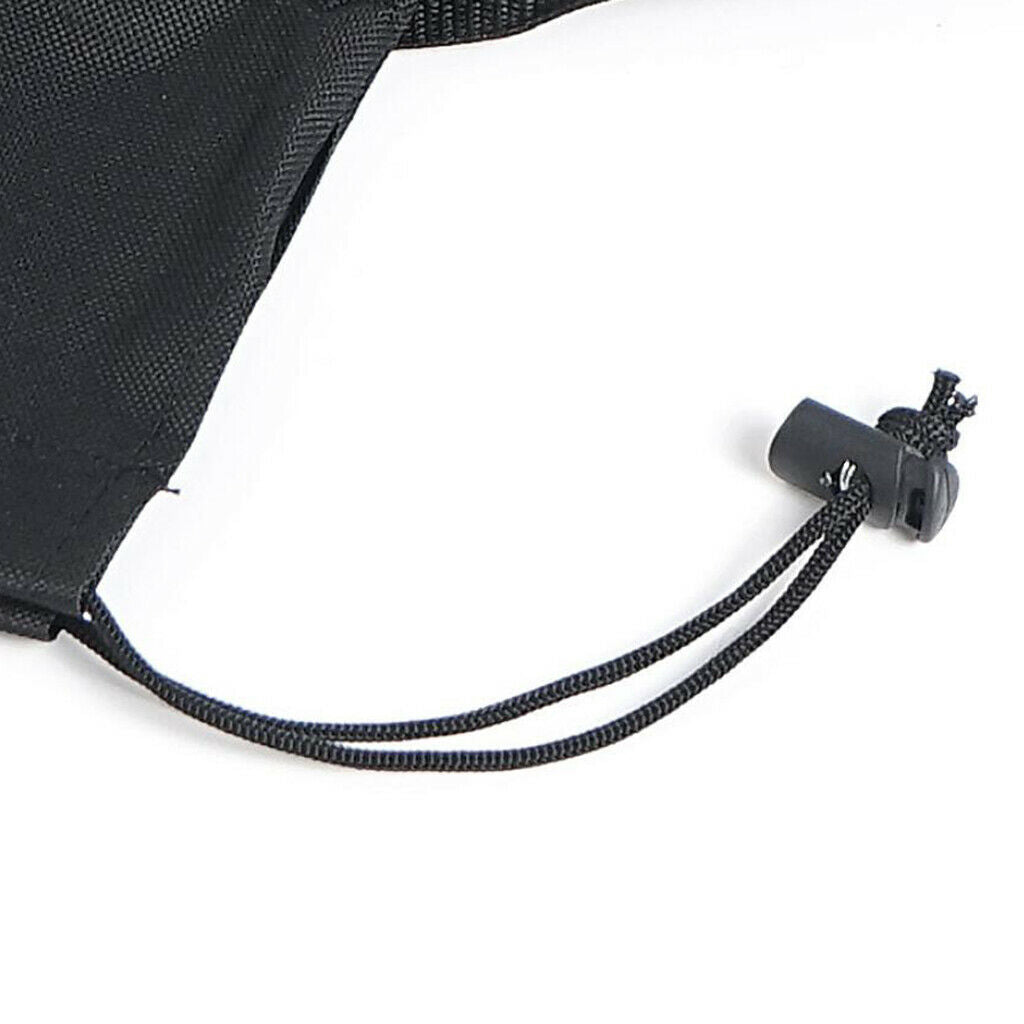 2X Waterproof Portable Tent Poles Holder Bar Rod Peg Container with Drawstring