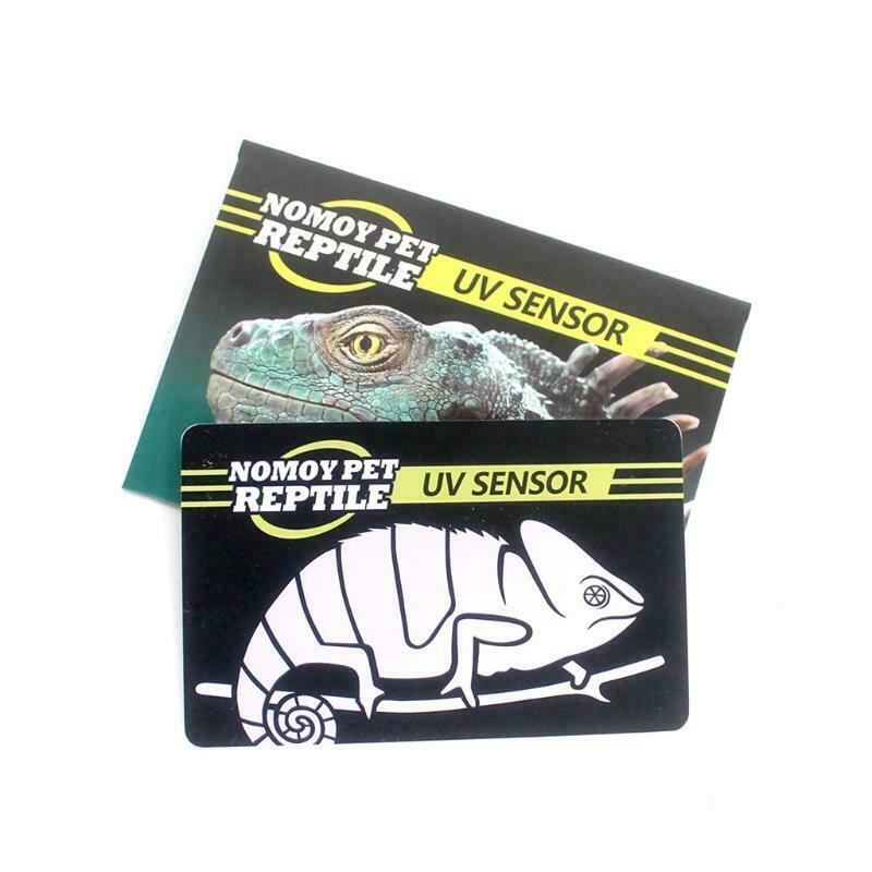 Reptile UVB Light Lamp Bulb Test Card UV Tests Paper Tester Meter Pet Supplies
