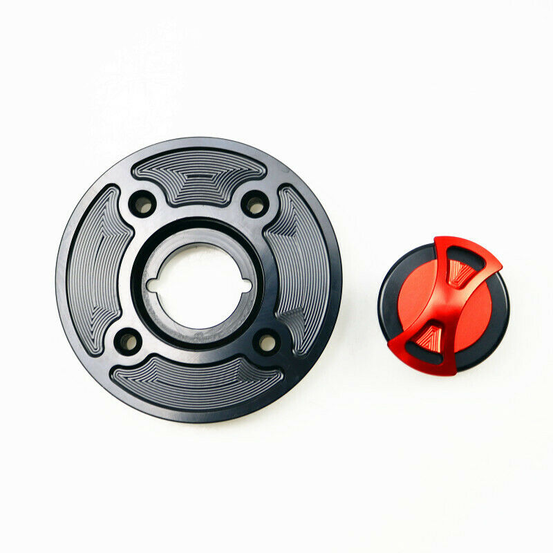 Motorcycle Red Gas Tank Fuel Tank Cap For Kawasaki Z900 Z650 400 Ninja 400 EX