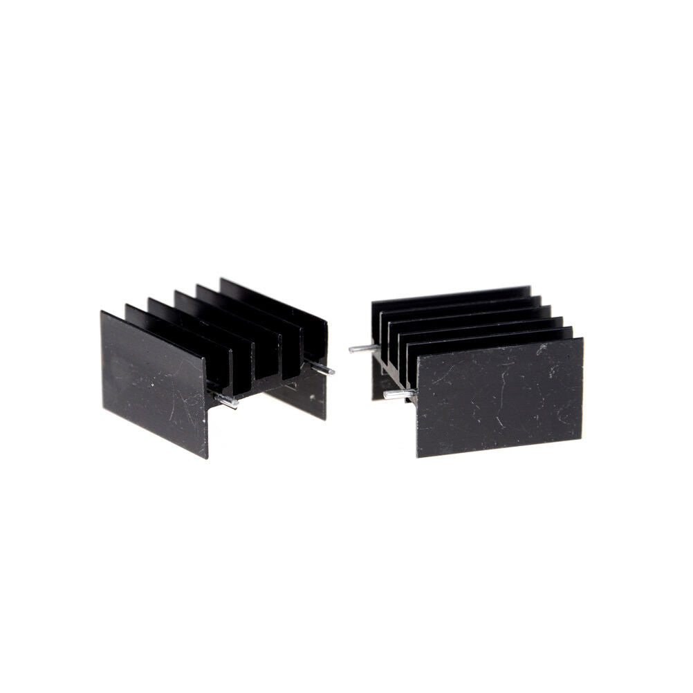 10Pcs 25*23*16MM TO220 Transistor Aluminum Radiator Heat Sink With 2Pi.l8