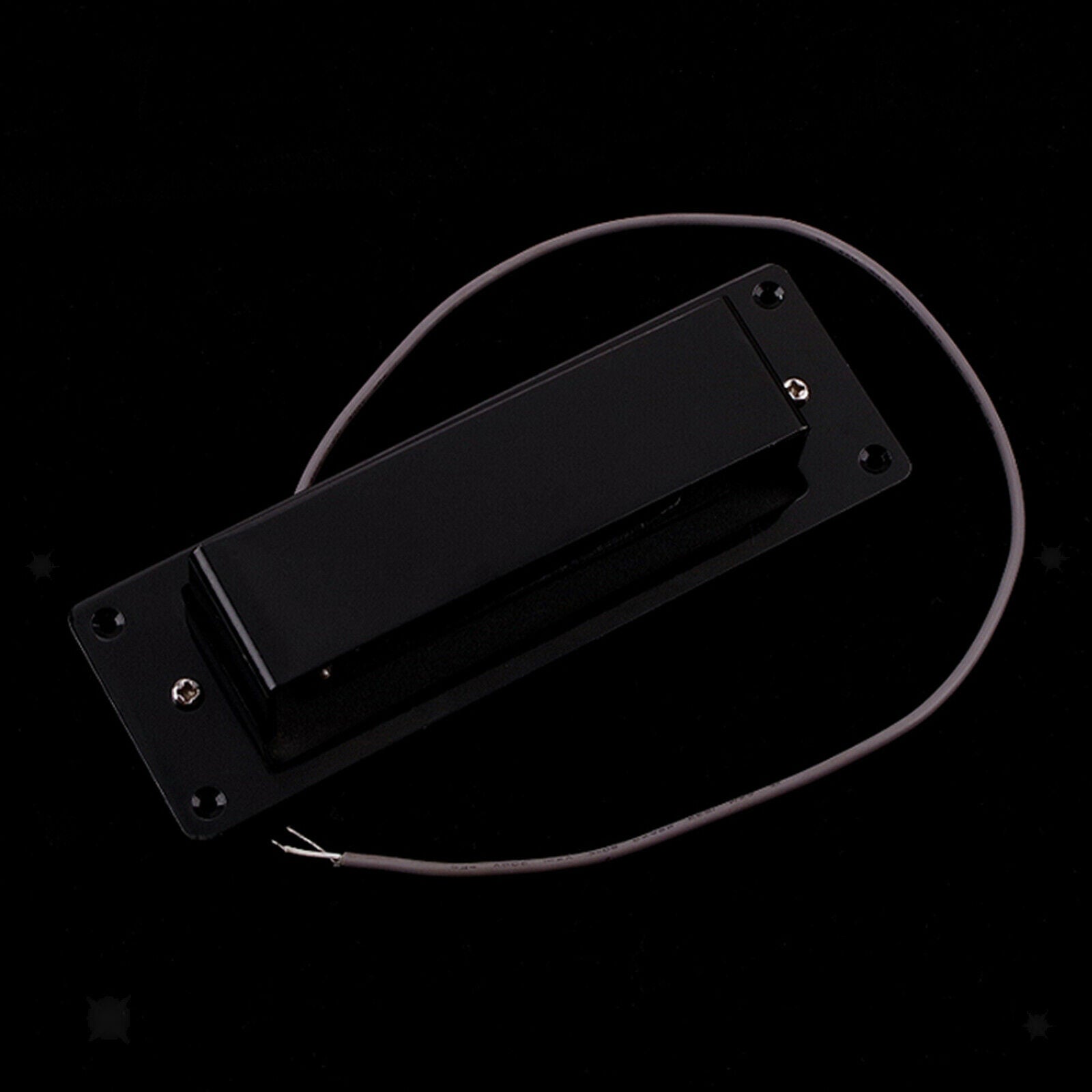 4 String Electric Bass Pickup Parts Musical Instrument Tools Black