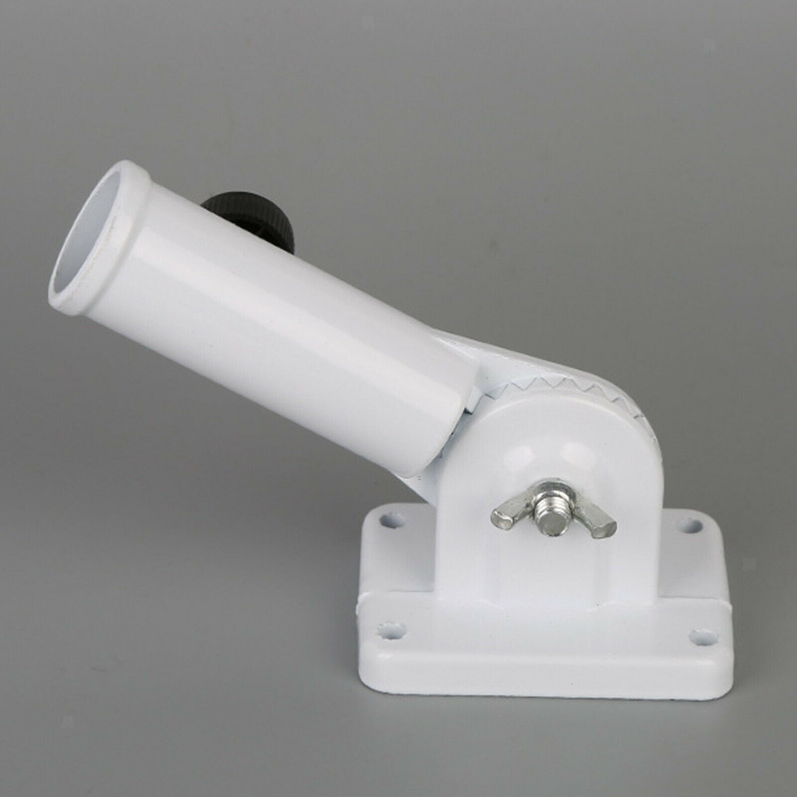 Heavy Duty Aluminum Alloy Flag Pole Wall Mounts Flagpole Holder Outdoor