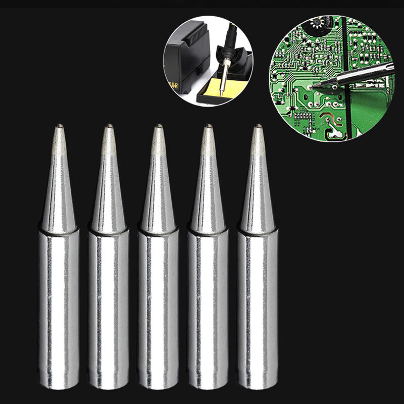 5Pcs Solder Soldering Iron Tip For Replacement Hakko 936 Station 900M-T-B