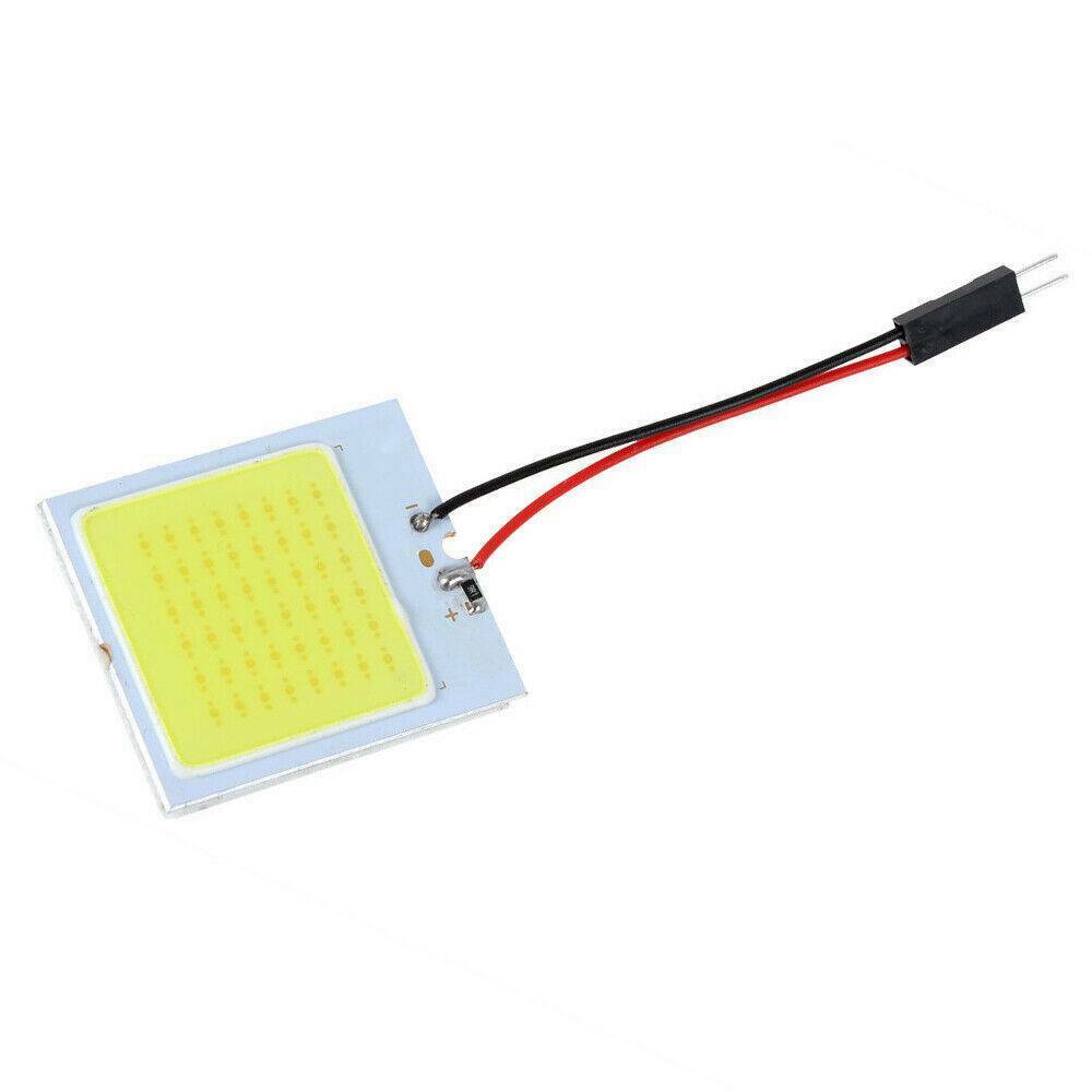 5 X New White 48 SMD COB LED T10 4W 12V Car Interior Panel Light Dome Lamp Bulb/