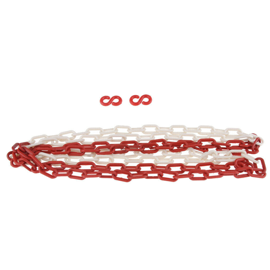 Plastic Chain 3.8m Commercial Safety Barrier for Crowd Control Queue Line Red +