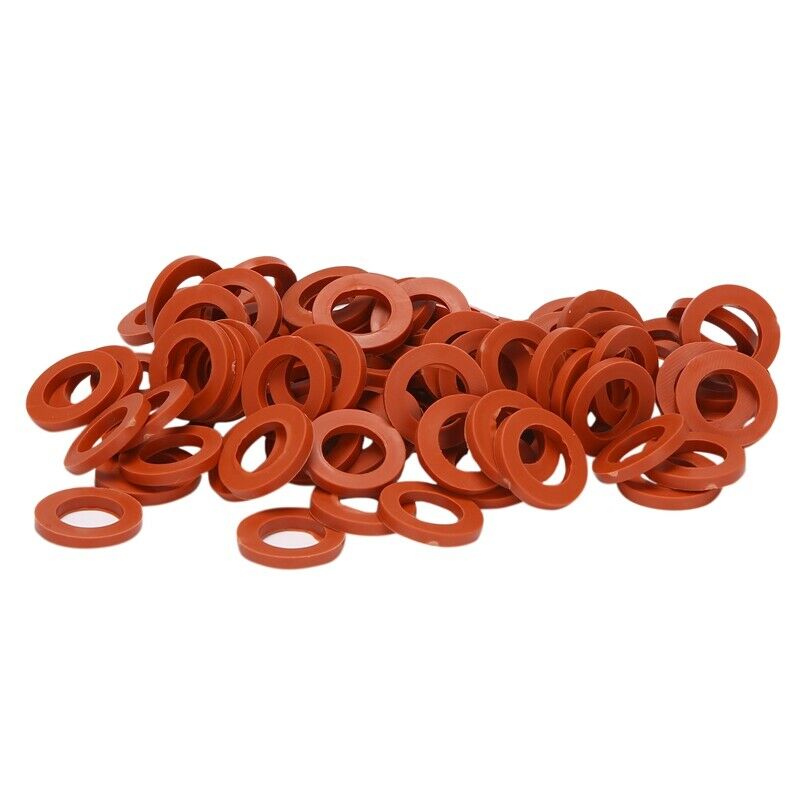Outdoor Garden Hose rubber Washer Gasket, 90Pcs Red O-s rubber Washer Gasket CE8